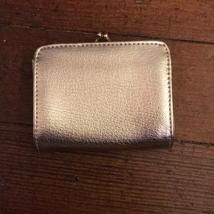 Little gold wallet